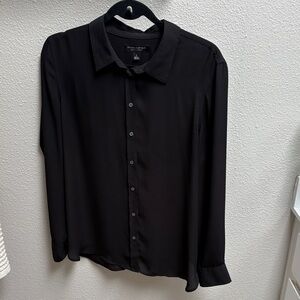 Banana Republic Dillon Black Blouse